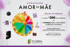 dia-das-maes:-floripa-shopping-lanca-roleta-de-premios-e-contemplado-ganha-premio-na-hora