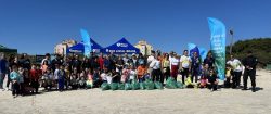 atletas-da-maratona-de-jurere-participam-da-4a-acao-de-limpeza-da-praia-de-2023,-promovida-pelo-grupo-habitasul