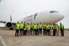 latam-e-zurich-airport-brasil-celebram-inauguracao-da-rota-europa-florianopolis-para-transportar-mais-de-1,6-mil-toneladas-de-cargas-por-ano-para-santa-catarina