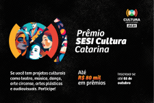 sesi/sc-abre-inscricoes-para-premio-sesi-cultura-catarina;-premiacao-e-de-r$-80-mil